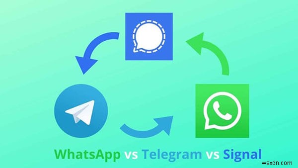 WhatsApp vs Telegram vs Signal：どのチャットアプリが最適ですか？ 