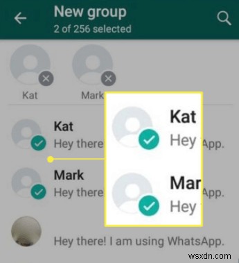 WhatsAppグループを作成する方法 