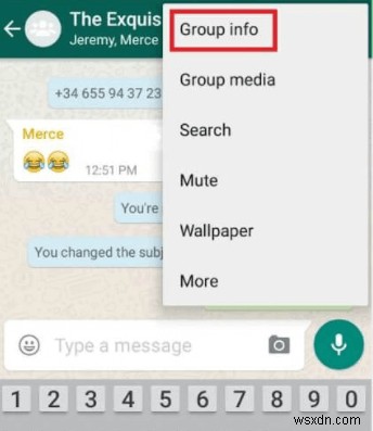 WhatsAppグループを作成する方法 