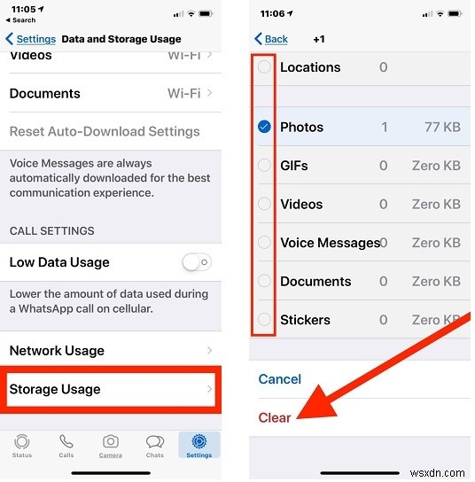 WhatsAppからビデオを削除する方法：iPhoneおよびAndroidソリューション 
