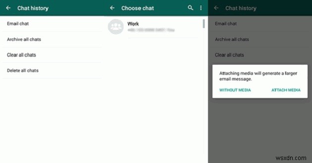 WhatsAppでブロックされた連絡先を削除する方法 
