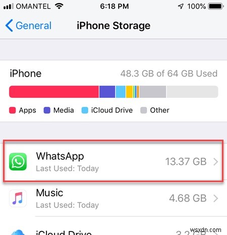 iPhoneとAndroidでWhatsAppストレージを減らす方法 