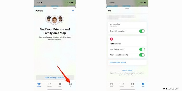 「FindMy」を使用してiPhoneを保護および追跡する方法 