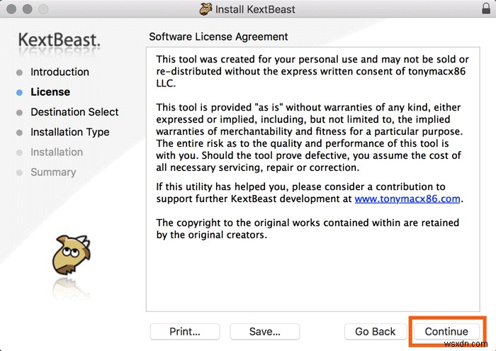 MacOSからKextsを追加および削除する方法 