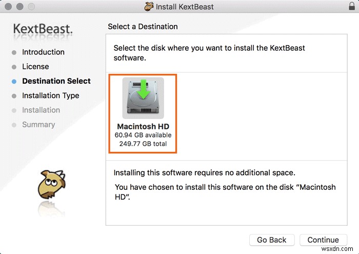 MacOSからKextsを追加および削除する方法 