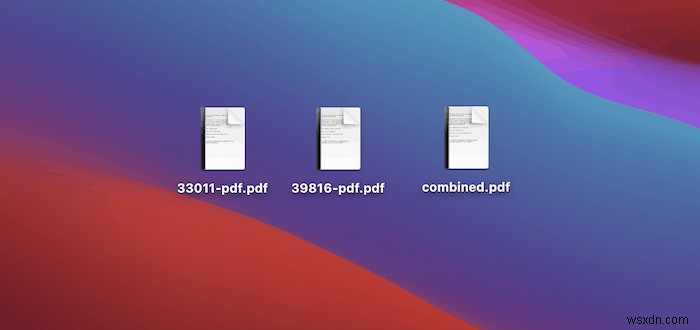macOSでスキャンしたドキュメントをPDFに結合する方法 