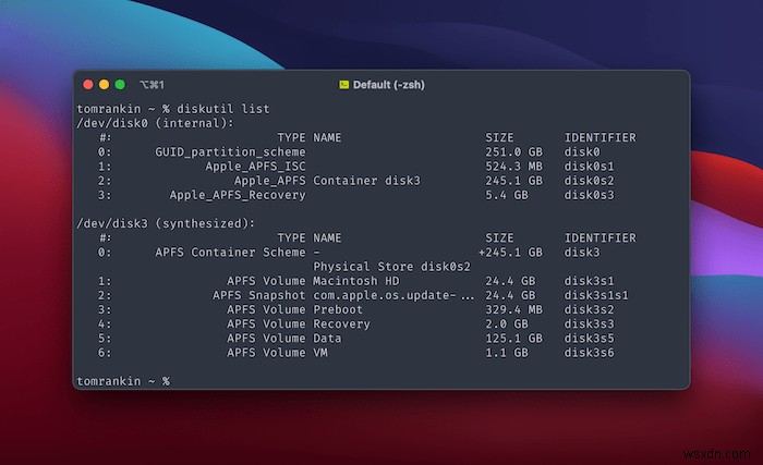 macOSでSSDの状態を確認する方法 