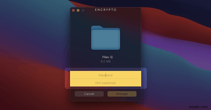 Macでフォルダをパスワードで保護する方法 