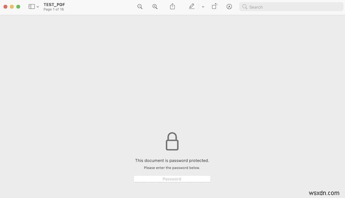 MacでPDFファイルからパスワードを削除する方法 