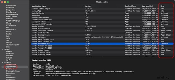 M1MacアプリをIntelアプリとして実行する方法 