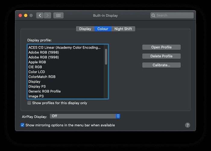 Macのディスプレイを調整して明るさと色の精度を向上させる方法 