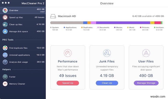 MacCleanerPro2でMacをすっきりさせましょう 