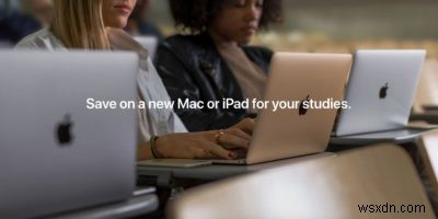 AppleEducationStoreで学生割引を受ける 