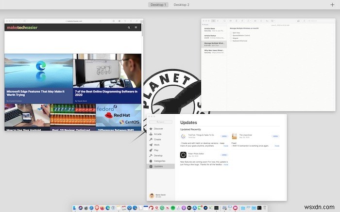 macOSで複数のWindowsを管理するための最良の方法 