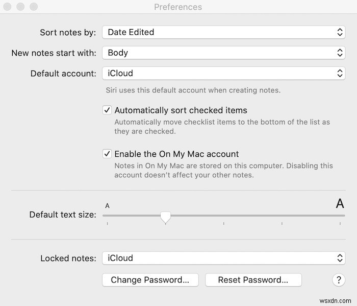 macOSメモアプリの使用を開始する方法 