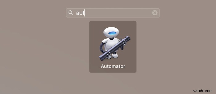 macOSでAutomatorを使用する方法 