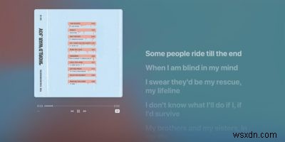 AppleMusicで時間同期歌詞を使用する方法 