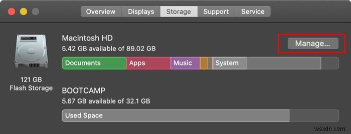 Macで最適化されたストレージを使用する方法 