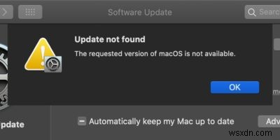 以前のバージョンのmacOSをダウンロードする方法 