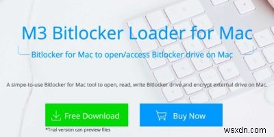 Mac用のM3BitlockerLoaderを使用して、Bitlockerで暗号化されたドライブを開く 