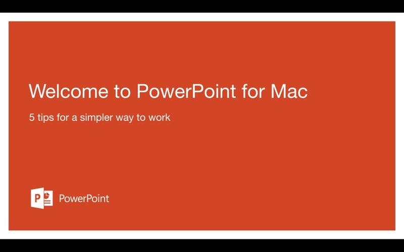 PowerPointスライドをMac基調講演に変換する方法 