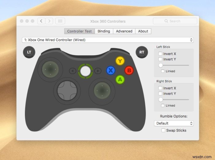 XboxOneコントローラーをMacに接続する方法 