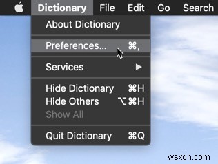 macOSでの辞書アプリのカスタマイズ 