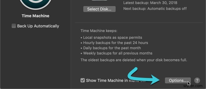 Macでバックアップに複数のドライブを使用するようにTimeMachineを設定する方法 