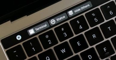 MacBookProのタッチバーを便利にする方法 