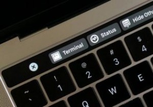 MacBookProのタッチバーを便利にする方法 