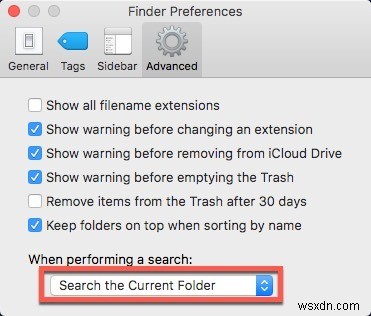 macOSでファイル検索を改善する方法 