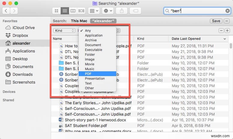 macOSでファイル検索を改善する方法 