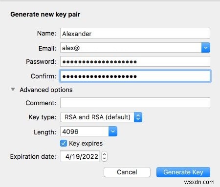 macOSでメールを暗号化する方法 