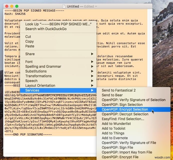 macOSでメールを暗号化する方法 