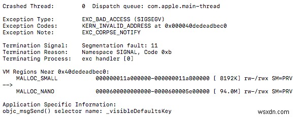 macOSクラッシュレポートを読んでMacのトラブルシューティングを行う方法 