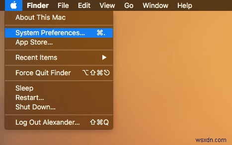 macOSでコンテキストメニューを編集する方法 