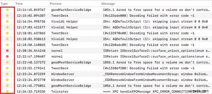 コンソールメッセージを利用してMacのトラブルシューティングを行う方法 