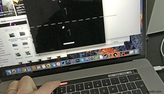 MacbookProタッチバーで楽しいこと 