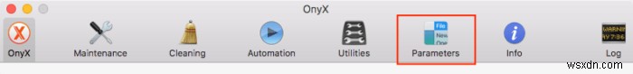 Onyxで隠しMac設定を調整する 