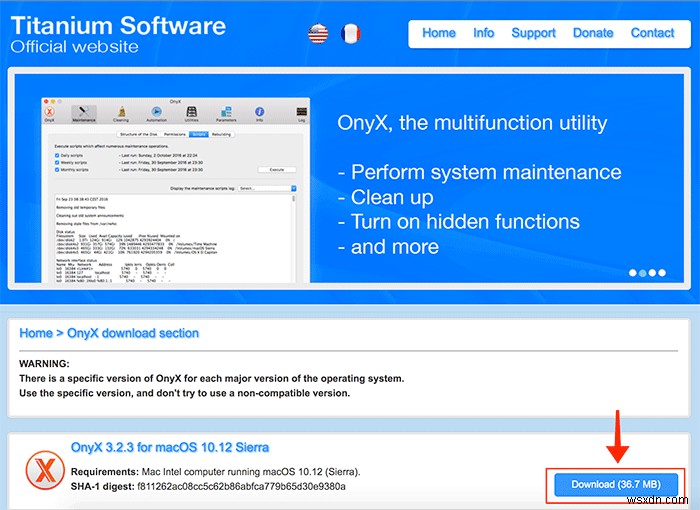 Onyxで隠しMac設定を調整する 