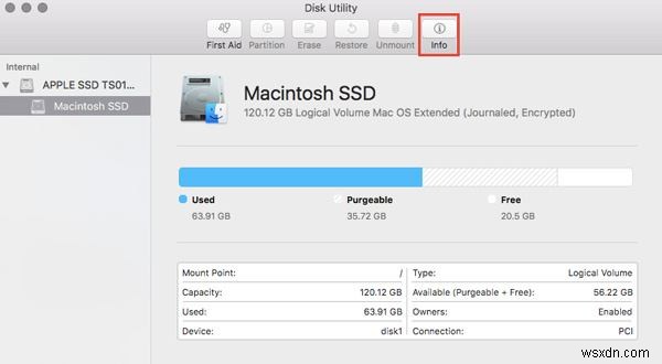 macOS Sierraでディスクユーティリティをマスターする–ディスクユーティリティの用語とその意味 