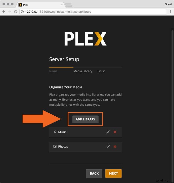 MacOSでPlexサーバーをセットアップする方法 