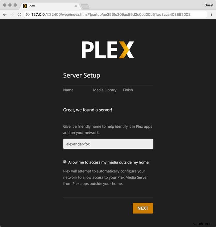 MacOSでPlexサーバーをセットアップする方法 