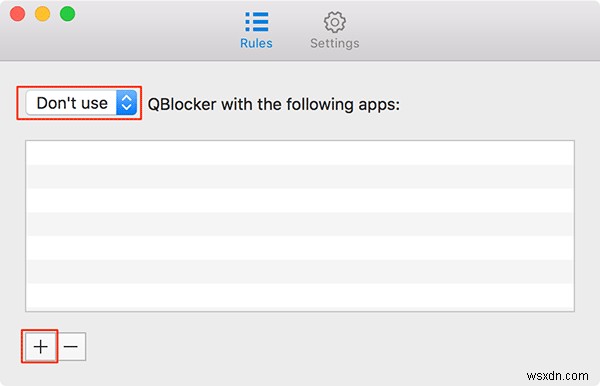 QBlockerは、アプリを誤って終了するのを防ぐのに役立ちます 