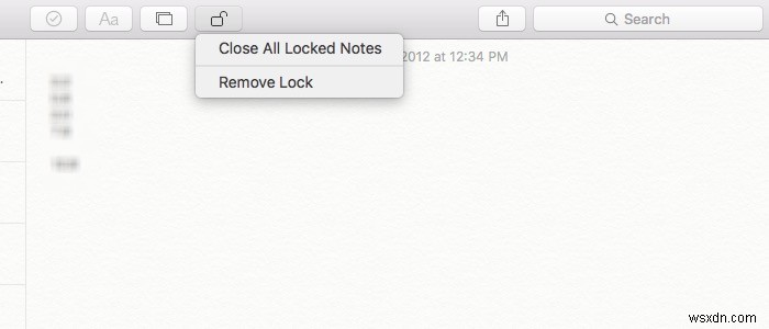 TouchIDとパスワードでAppleNotesをロックする方法 