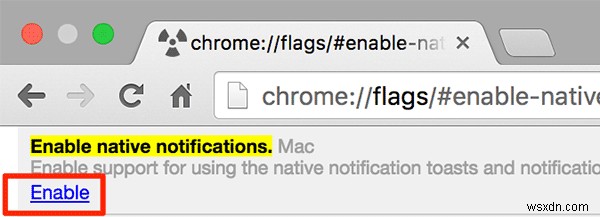MacでChromeのネイティブ通知を有効にする方法 