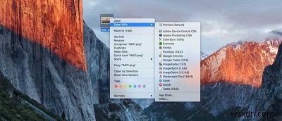 Macのさまざまなアプリでファイルを開く方法 