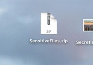 Macの画像ファイルでZIPアーカイブを非表示にする方法 