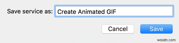 Macを右クリックしてアニメーションGIFを作成する方法 