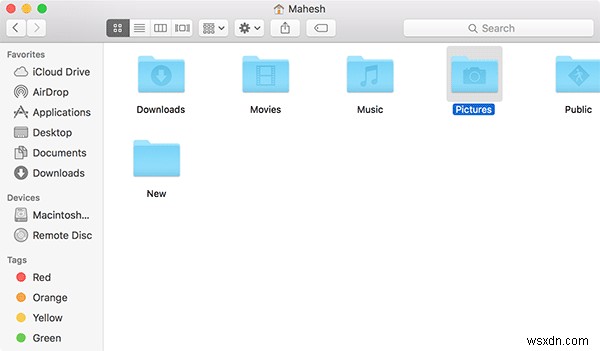 Macでフォトブースの画像にアクセスする方法 